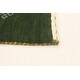 preview thumbnail 5 of 7, ECARPETGALLERY Hand Loomed Gabbeh Luribaft Green Wool Rug - 5'0 x 7'10