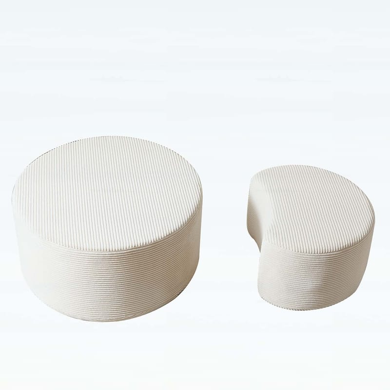 Nesting Coffee Table Set of 2,for Living Room