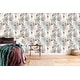 Fustous Seamless Floral Wallpaper - 10'ft H x 24''inch W - Bed Bath ...