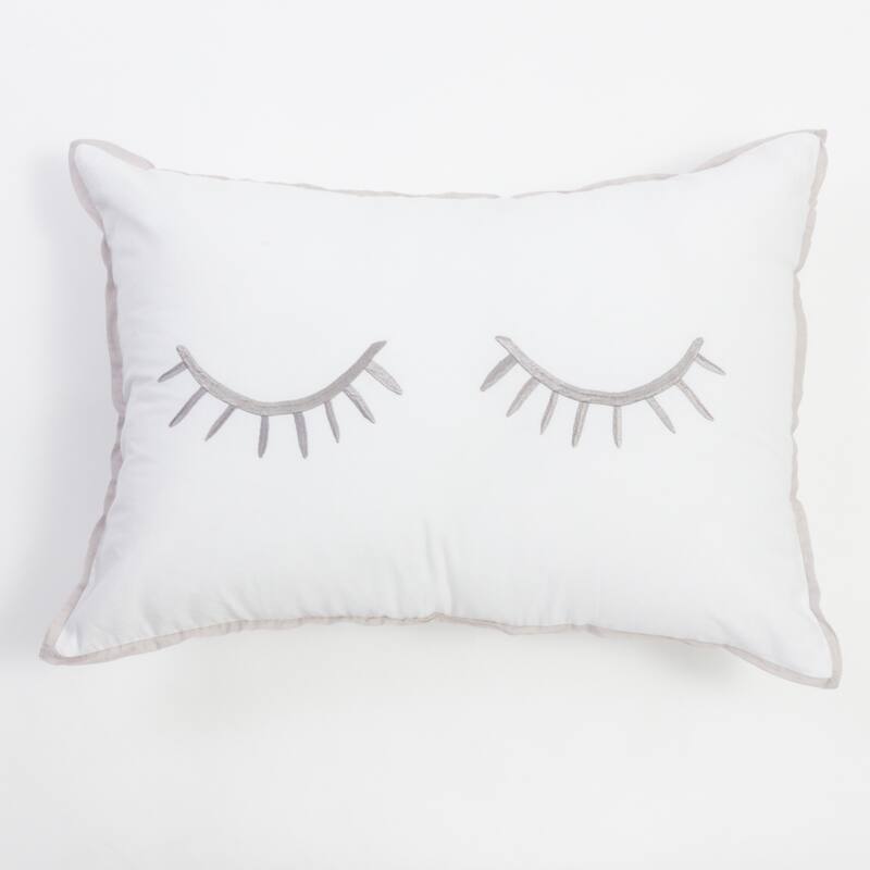 Eyelash Pillow - White
