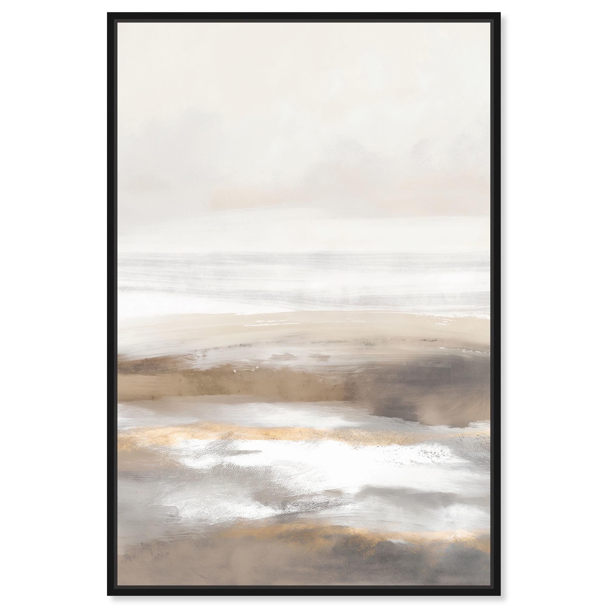 Desert Dunes II Canvas Boho Abstract Art by Art Remedy