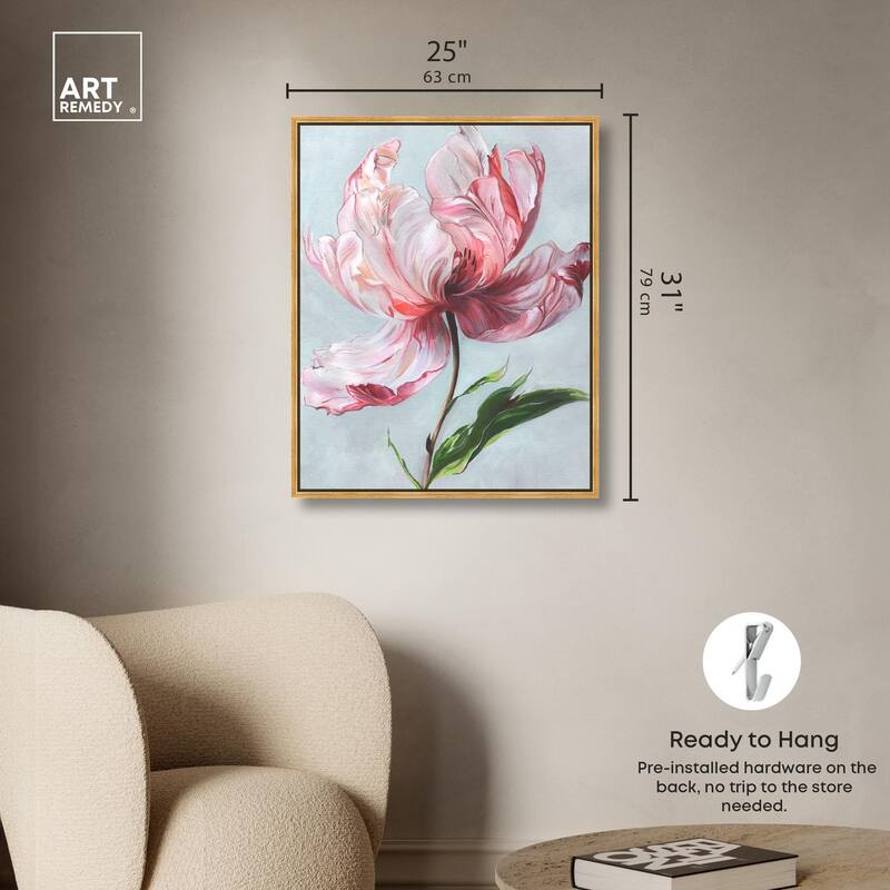 Magical Flower II Canvas by Art Remedy