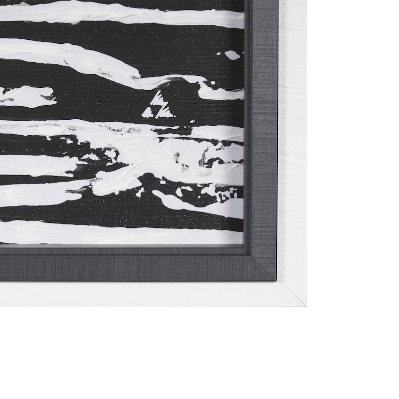Woven Lines II Framed Art Print