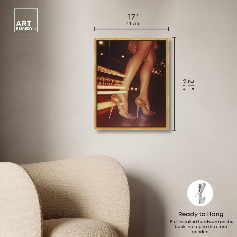 Sparkly Nights Canvas by Art Remedy