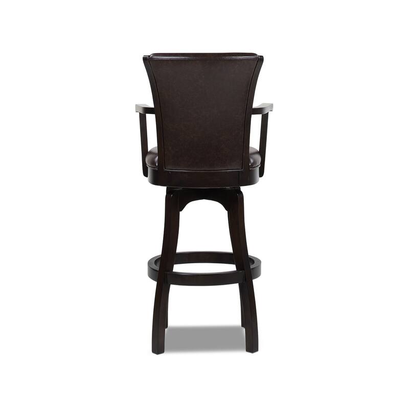 Swivel Bar Stool with Armrests
