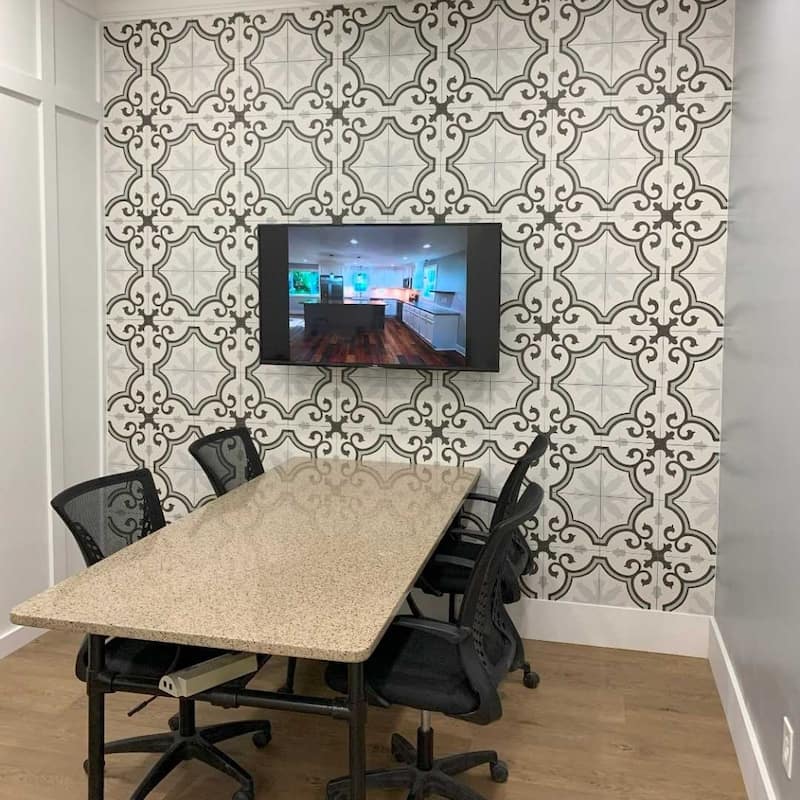 Venice 10x10 Matte Porcelain Encaustic Tile - Floor, Wall & Backsplash