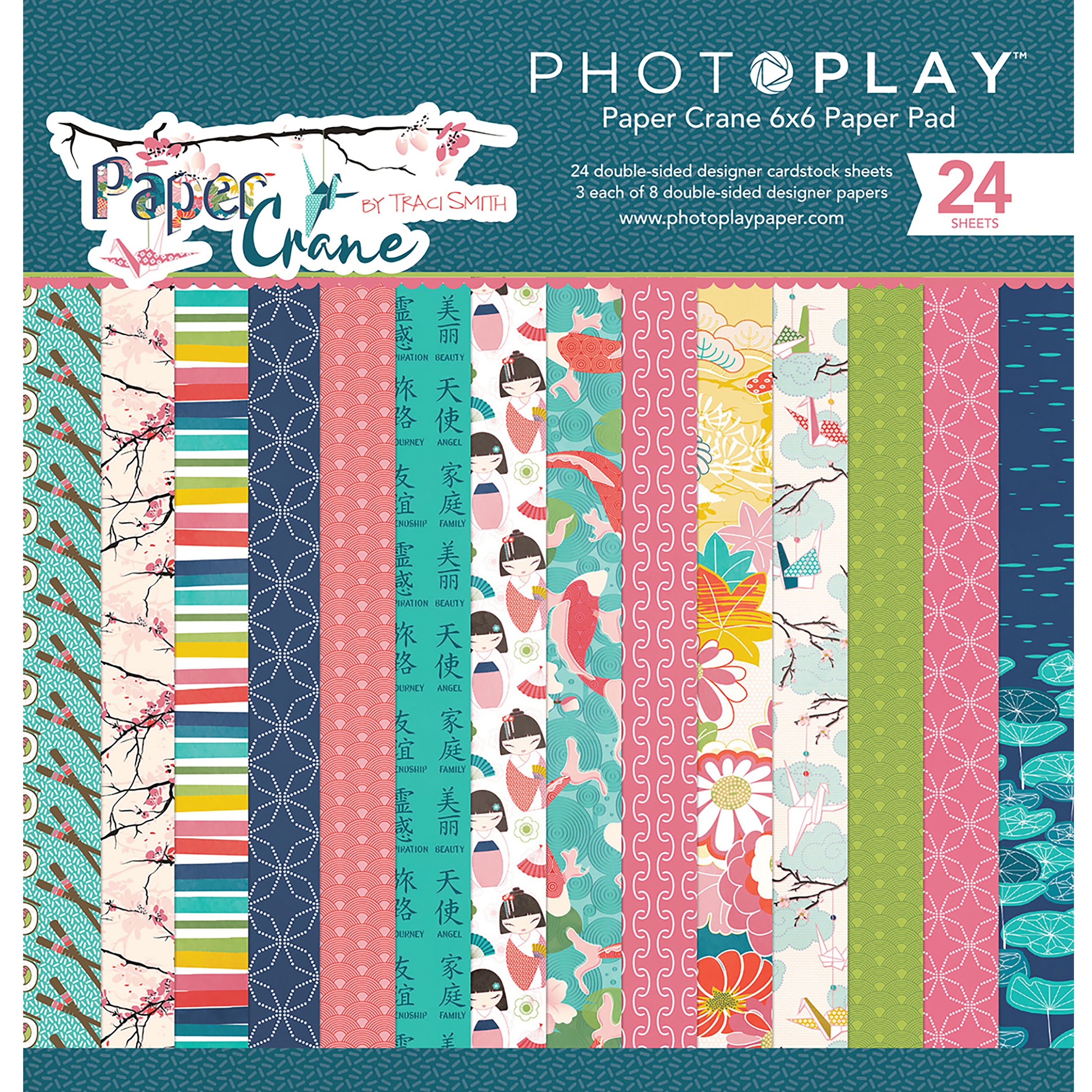 8 Designs//3 Photoplay Paper PhotoPlay Double-Sided Paper Pad 6X6 24//Pkg-Mad 4 Plaid Fall