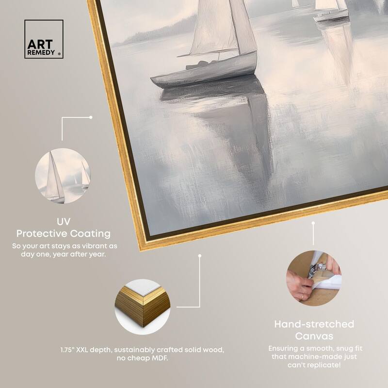 Dreaming of Sails Canvas by Art Remedy