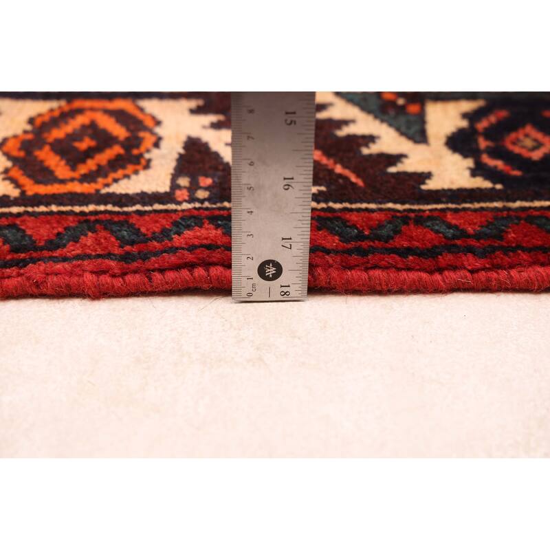 ECARPETGALLERY Hand-knotted Anadol Red Wool Rug - 4'10 x 8'10