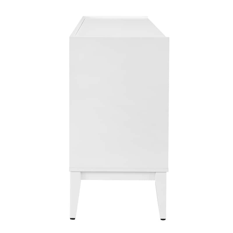 Luxurious MDF and Solid Wood Storage Cabinet - Perfect for Hallways and Living Rooms