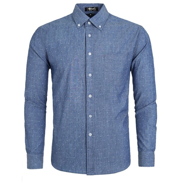 sky blue jeans shirt