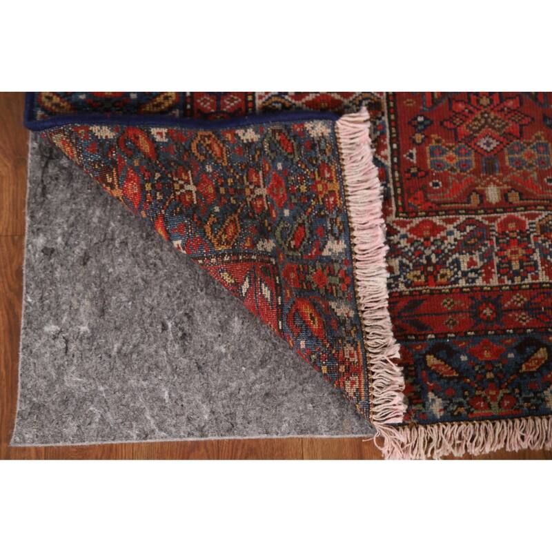 Pre-1900 Antique Bakhtiari Persian Area Rug Handmade Wool Carpet - 4'8"x 6'1"