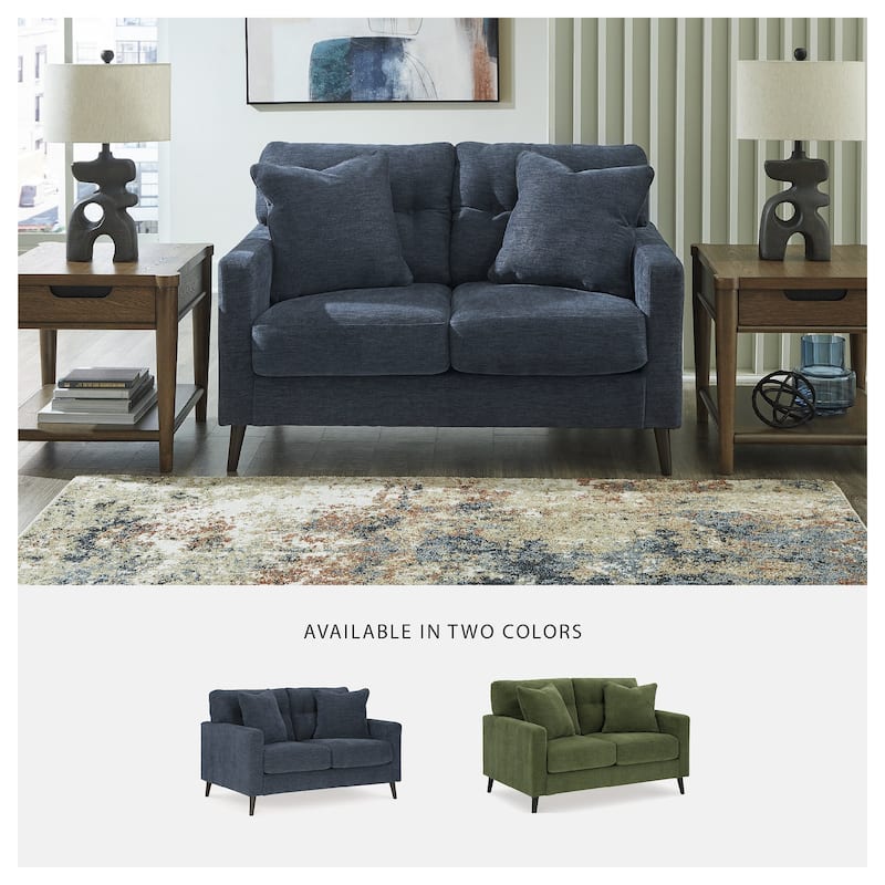 Signature Design by Ashley Bixler Loveseat - 57" W x 38" D x 37" H