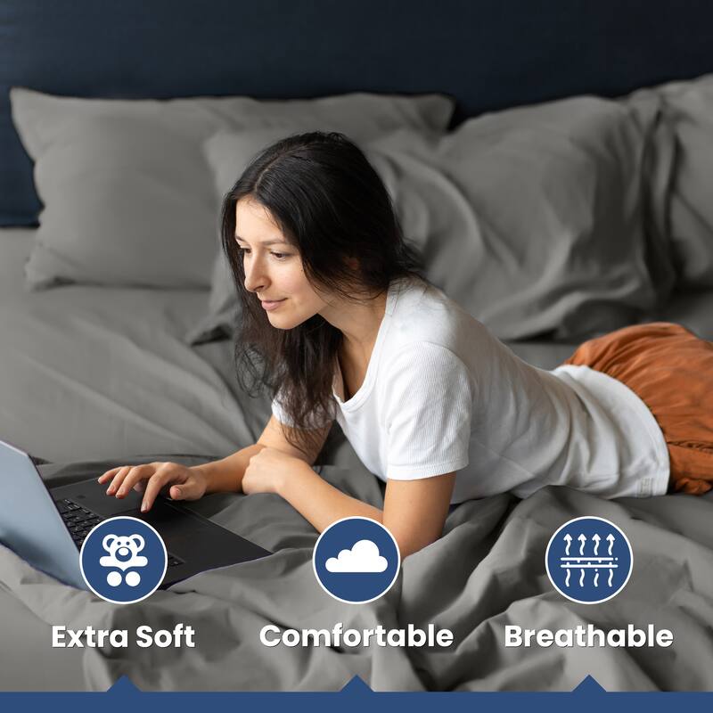 Martex 400 TC 100% Cotton Sateen, Deep Pocket, Silky Soft Sheet Set