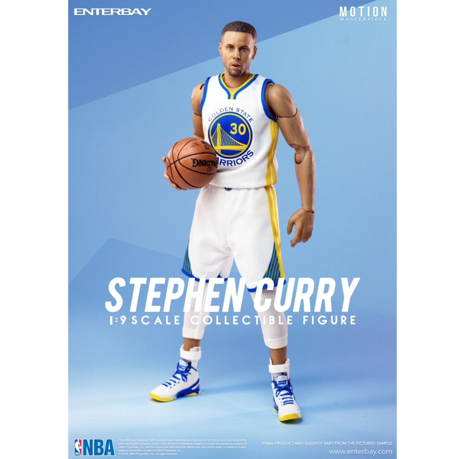 Shop Enterbay X Nba Collection Stephen Curry 1 9 Action Figure