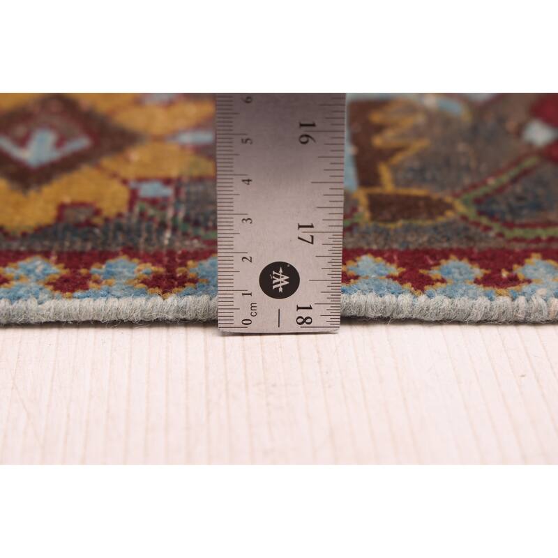 ECARPETGALLERY Hand-knotted Antalya Vintage Red Wool Rug - 4'3 x 7'4