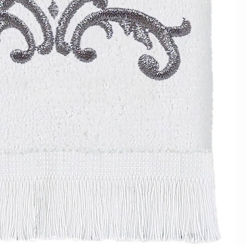 Avanti Linens Scroll Mono Fingertip Towel G - Fingertip Towel