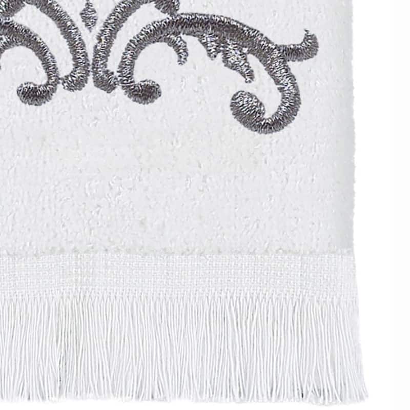 Avanti Linens Scroll Mono Fingertip Towel T - Fingertip Towel