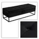 preview thumbnail 24 of 33, Modern Velvet Upholstered Storage Bench with Flip-Up Seat Top