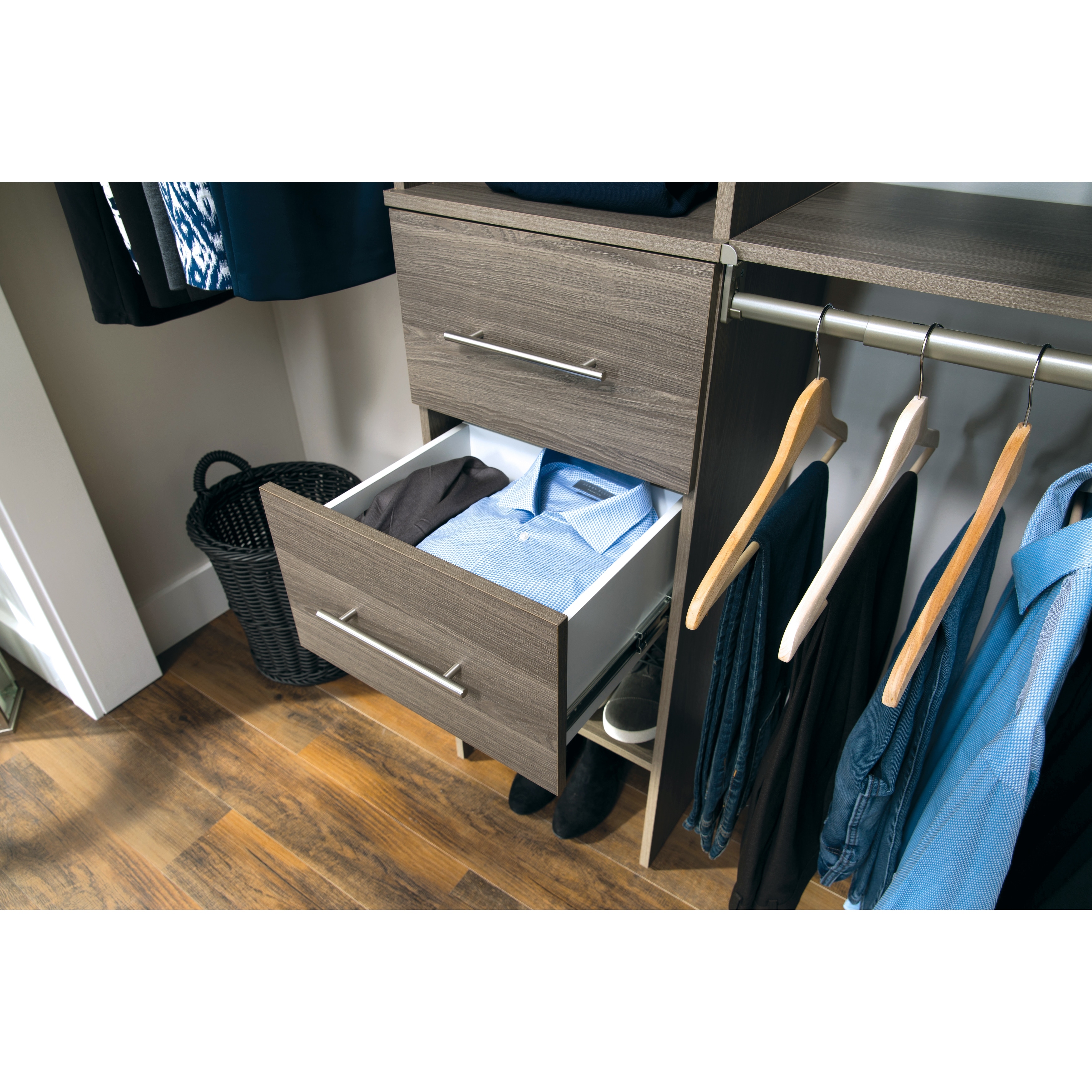 ClosetMaid SuiteSymphony 25 in. Closet Organizer with 3 Drawers - On Sale -  Bed Bath & Beyond - 26435942