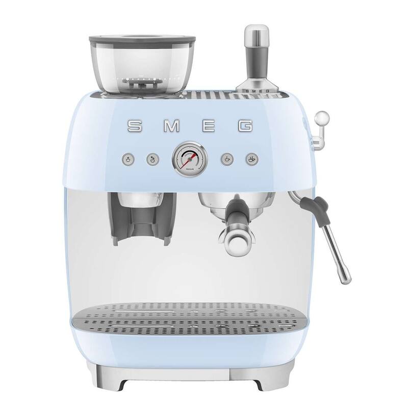 SMEG Semi-Automatic Espresso Machine EGF03 - Pastel Blue