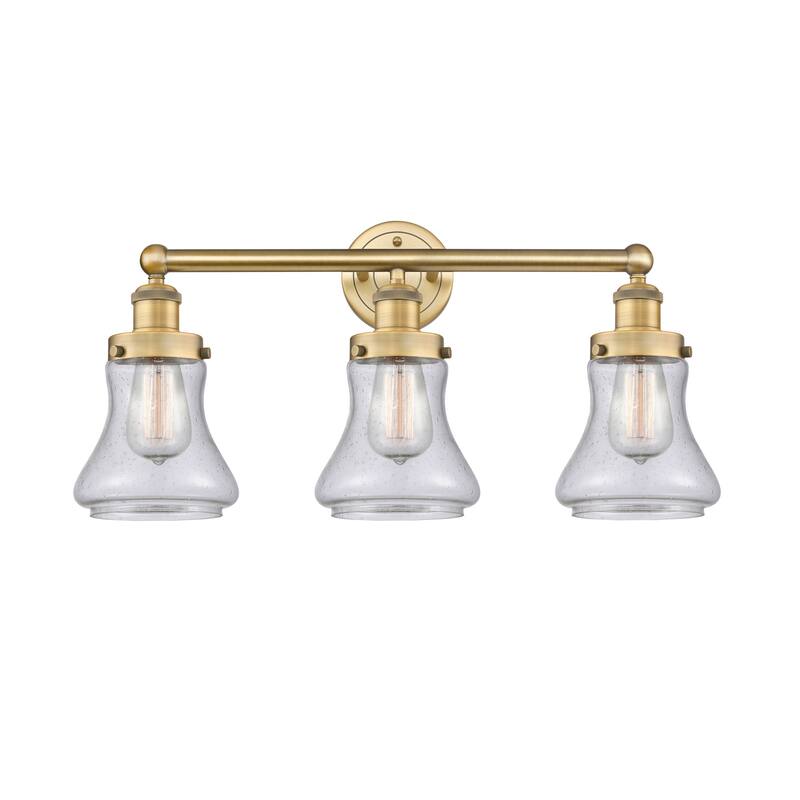 Innovations Lighting 616-3W-10-25 Bellmont Vanity Bellmont 3 Light 25" - Brushed Brass / Seedy