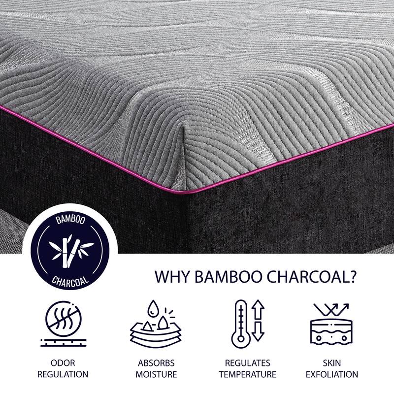 Bridgevine Home 11 inch Renew Flex Top Cooling GelCare Memory Foam Adult Mattress