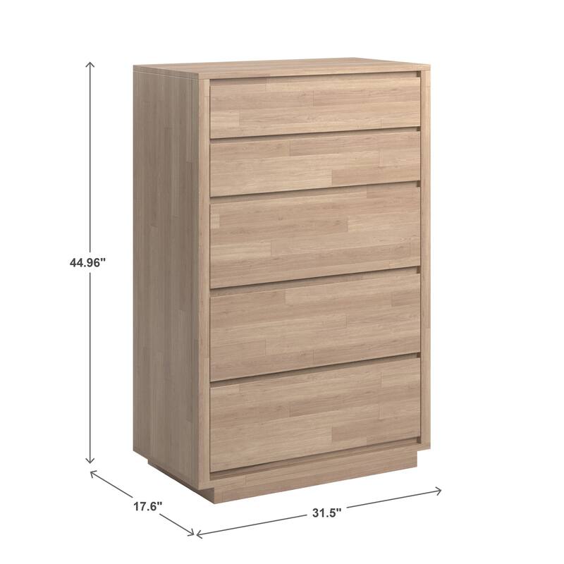 Ingleside Danish-inspired 5-Drawer Chest by iNSPIRE Q Modern