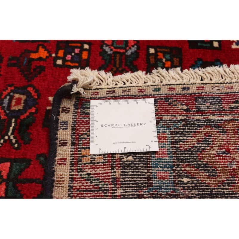 ECARPETGALLERY Hand-knotted Andelz Red Wool Rug - 5'3 x 9'10