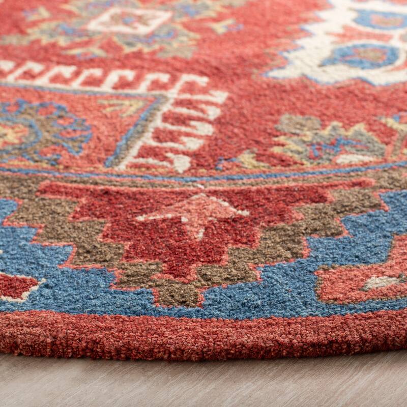 SAFAVIEH Handmade Aspen Boika & Eclectic Tribal Wool Rug