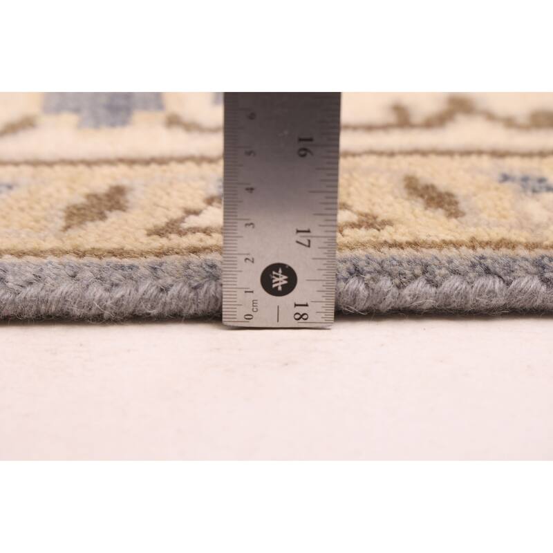 ECARPETGALLERY Hand-knotted Royal Oushak Denim Blue Wool Rug - 8'3 x 9'11