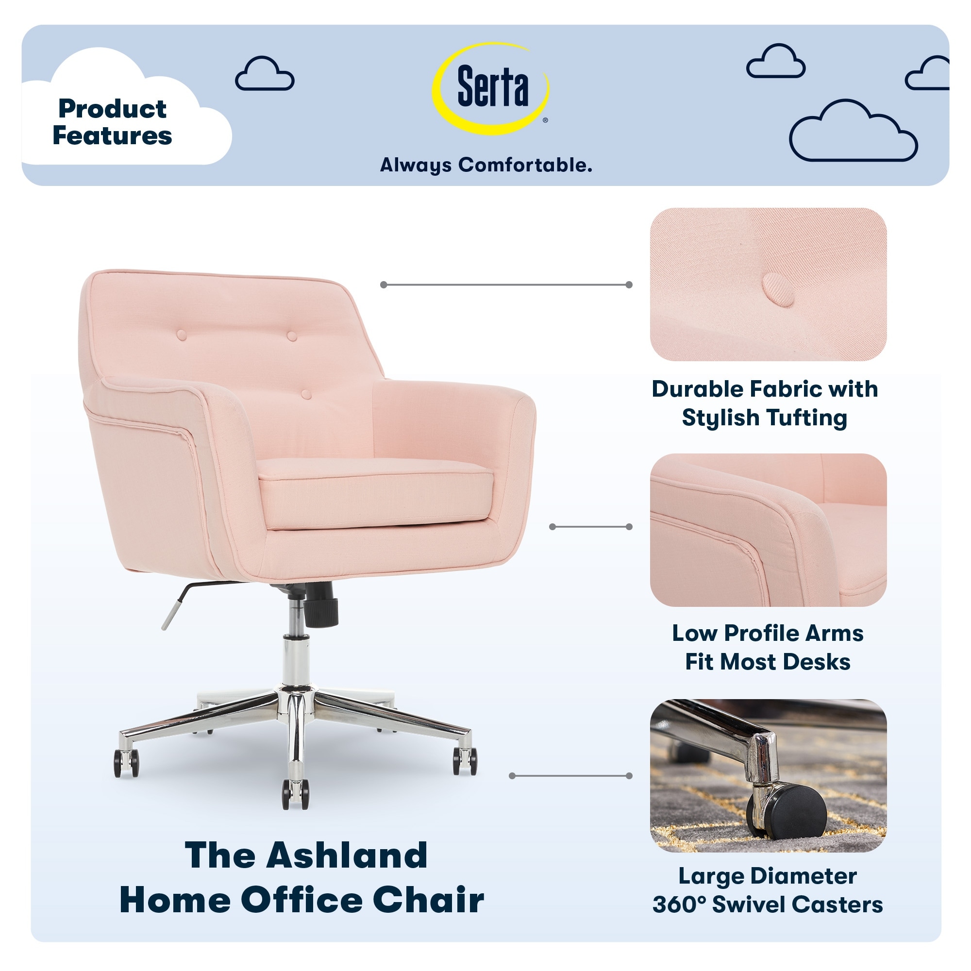 Serta ashland on sale chair