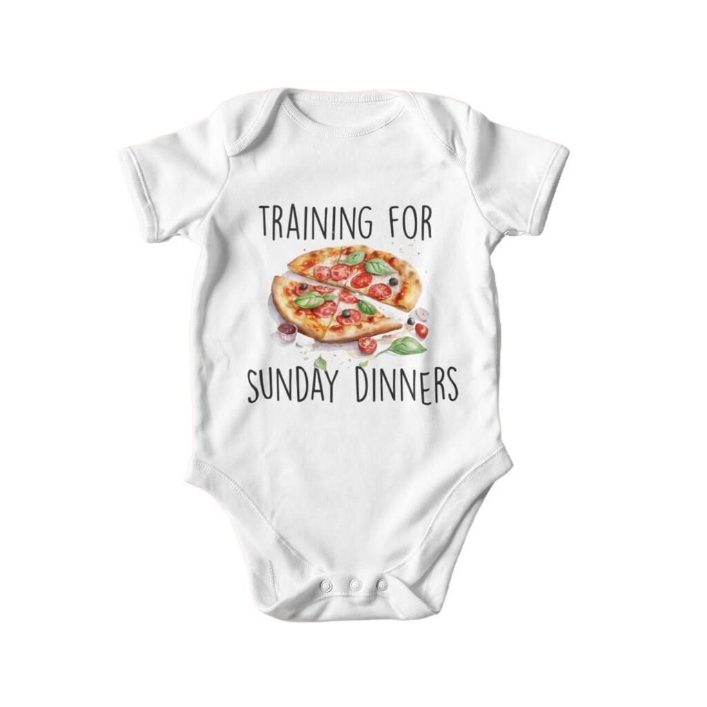 Italian Pasta - Baby Boy Girl Clothes Infant Bodysuit Funny Cute Newborn 5