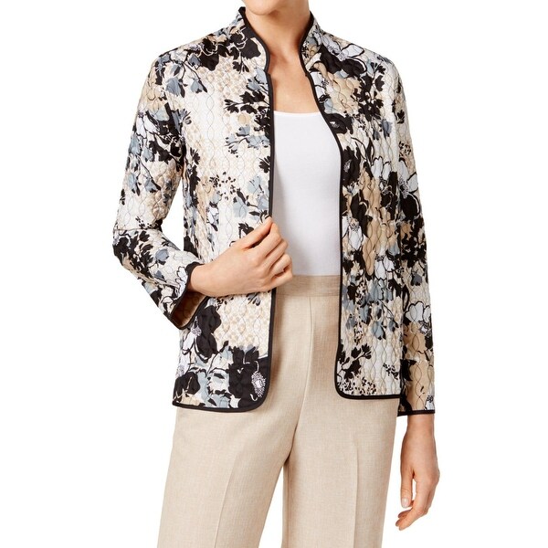 Shop Alfred Dunner Womens Blazer Quilted Reversible 8