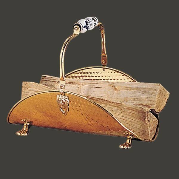 Shop Decorative Brass Log Holder Vintage Fireplace Free Shipping