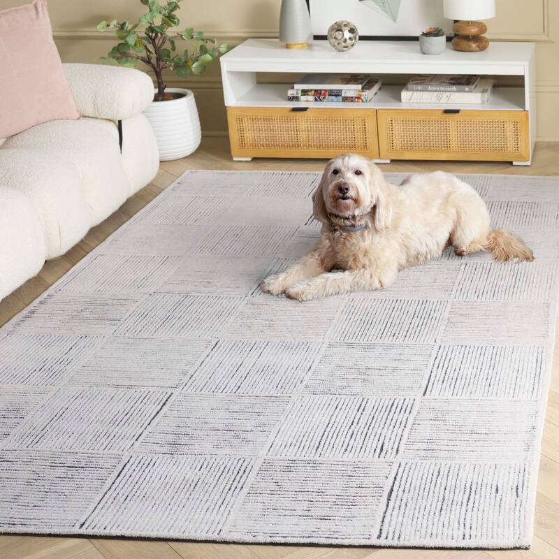 SAFAVIEH Handmade Metro Merilee Modern Wool Rug