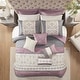 preview thumbnail 23 of 37, Madison Park Essentials Katarina 24-Piece Complete Bedroom Set (Window Panels and Sheet Set Included)