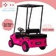 preview thumbnail 4 of 26, Ride-On Golf Cart for Kids, 12V Electric Car with Remote Control, Detachable Roof, Big Seat, Lights & Music, for Boys & Girls