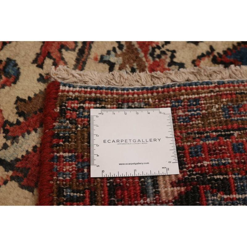 ECARPETGALLERY Hand-knotted Sarabi Red Wool Rug - 7'5 x 11'0