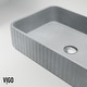 preview thumbnail 7 of 12, VIGO Windsor 21"L x 14"W Concrete Vessel Sink and Ashford 11"H Faucet Set