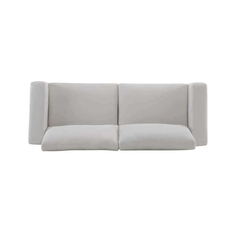 81" Classic Polyester 3-Seater Sofa with Soft Fabric Upholstery