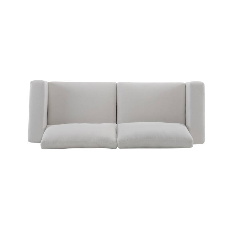Christopher Knight Home - Grace 81" Modern Upholstery Sofa Loveseat with Square Arms