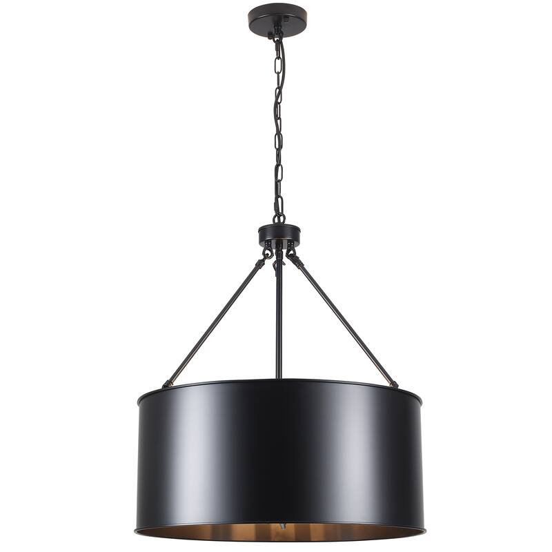 5-Light 20.78 in. Industrial Chandelier for Kitchen Living Room