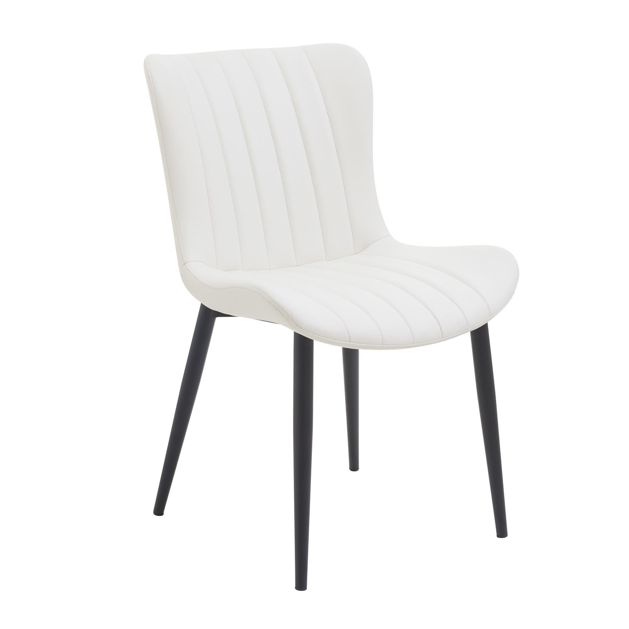 Modern Upholstered Dining Chairs Set of 2