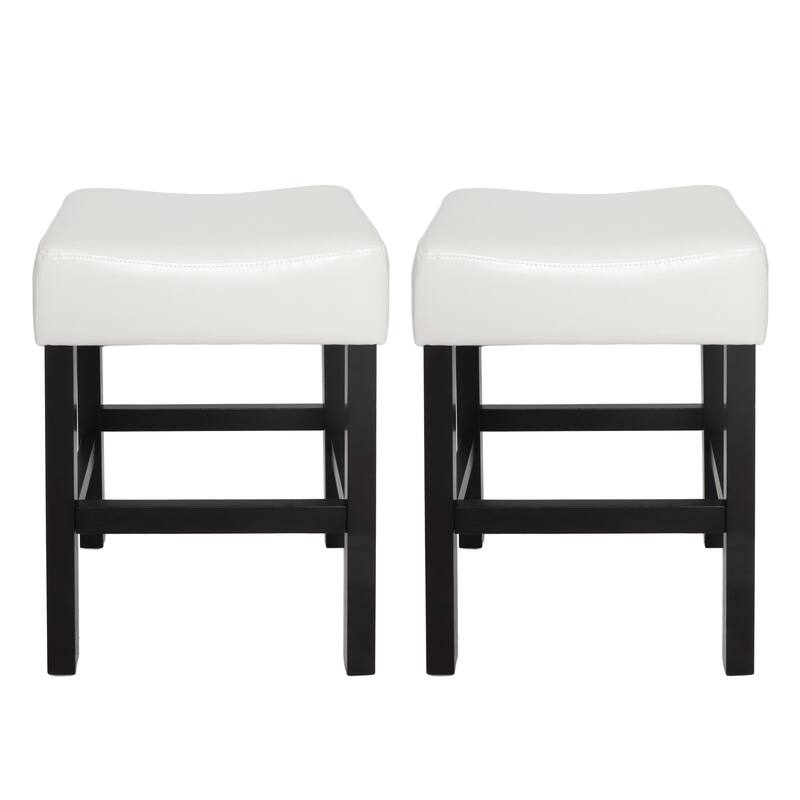 Backless Counter Stool - Ivory