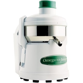 Shop Omega Juicers J4000 Juicer With Professional Pulp Ejection White Overstock 21339456