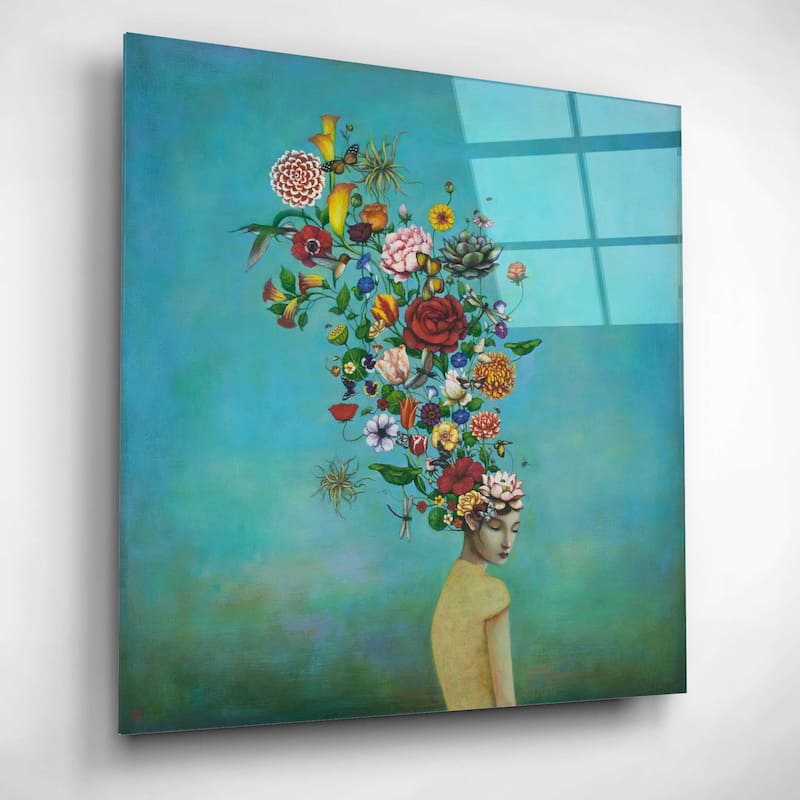Epic Art 'A Mindful Garden' by Duy Huynh, Acrylic Glass Wall Art