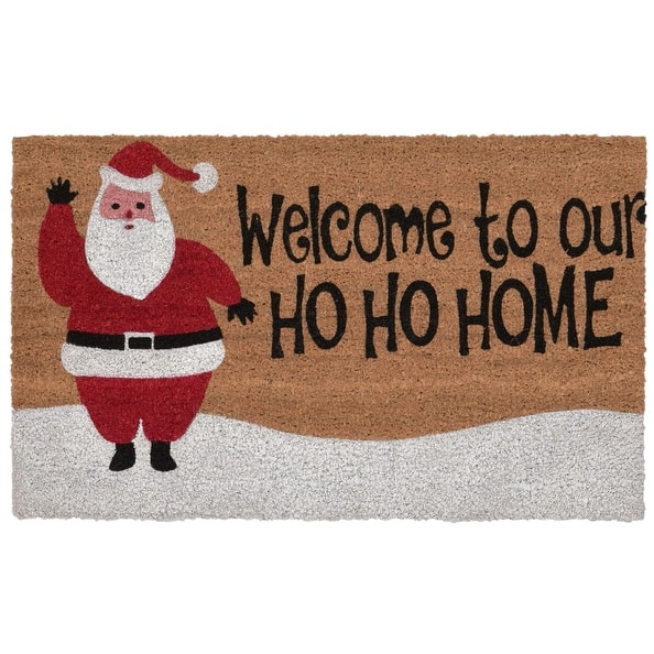 Liora Manne Santa Fun Rug (1'6" x 2'6") - Natural