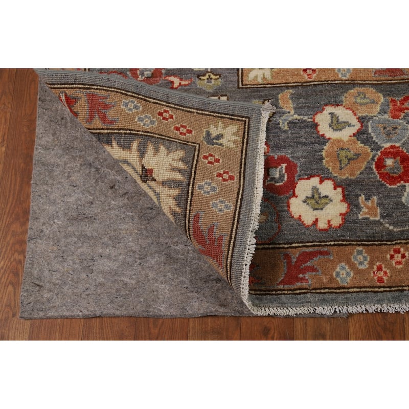 Vegetable Dye Oushak Oriental Area Rug Handmade Wool Carpet - 8'2" x 10'4"