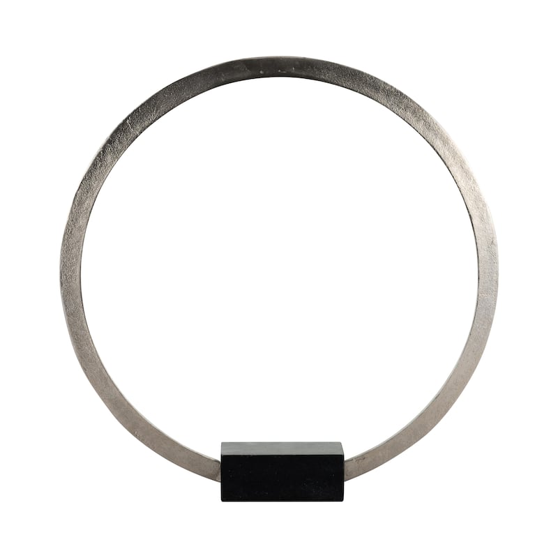 Sagebrook Home Modern Abstract Art Sculpture with Textured Finish